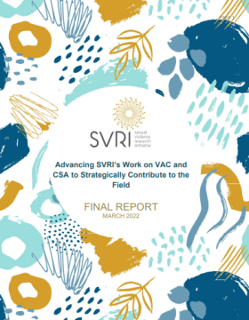 Advancing Svri’s Work On Vac And Csa To Strategically Contribute To The Field