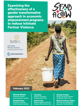 Examining The Effectiveness Of A Gender Transformative Approach In Economic Empowerment Programs To Reduce Intimate Partner Violence