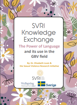 Svri Knowledge Exchange The Power Of Language And Its Use In The Gbv Field