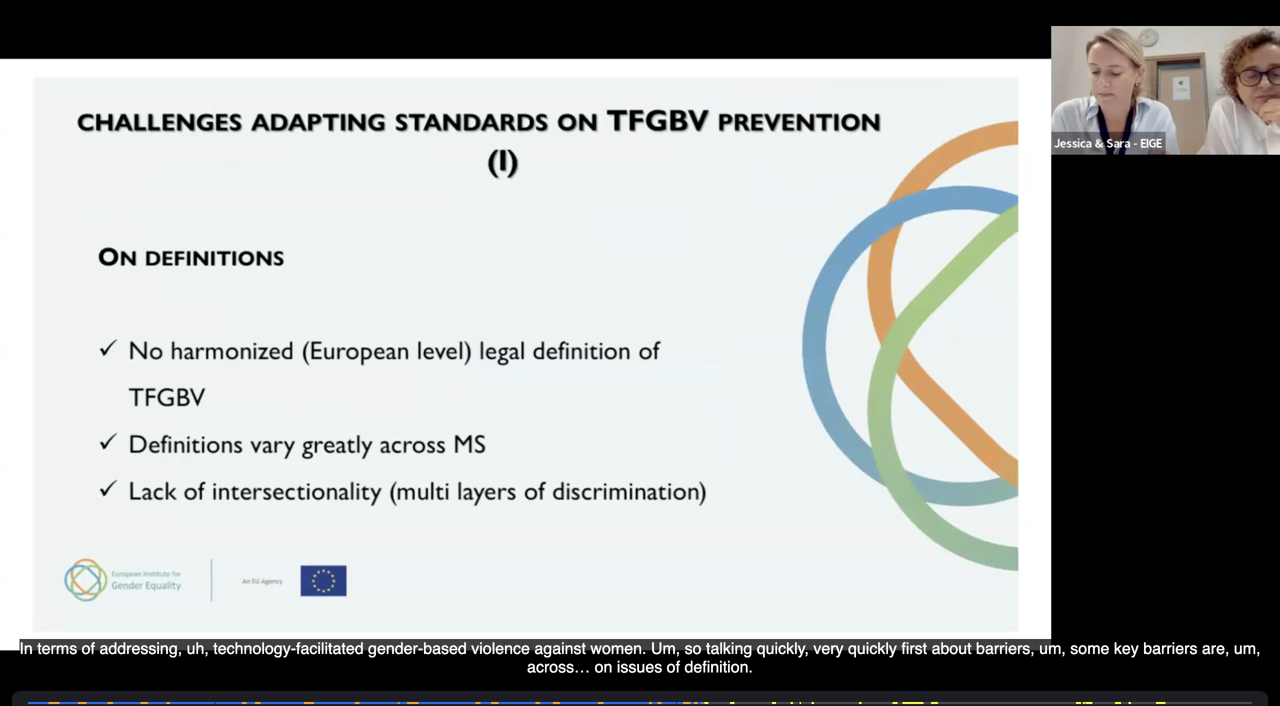 TFGBV Policy Dialogue Series - Session 2 - EU
