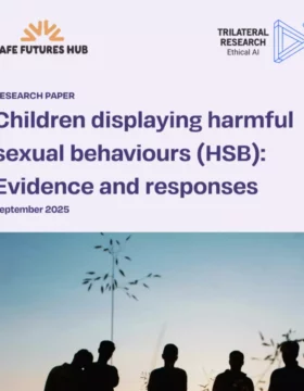 Cover Children Displaying Harmful Sexual Behaviors White Paper