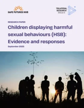 Cover Children Displaying Harmful Sexual Behaviors White Paper