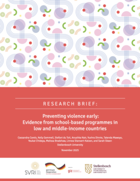 Brief2 Preventing Violence Early Cover