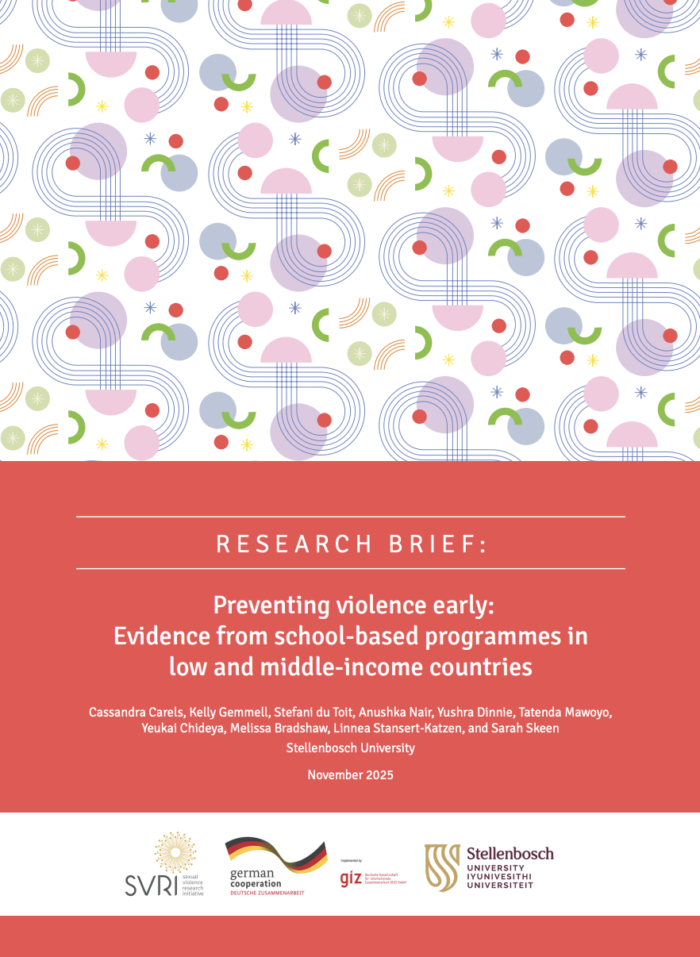 Brief2 Preventing Violence Early Cover