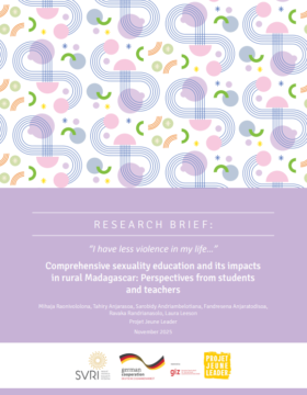 Brief 7 Comprehensive Sexuality Education In Madagascar
