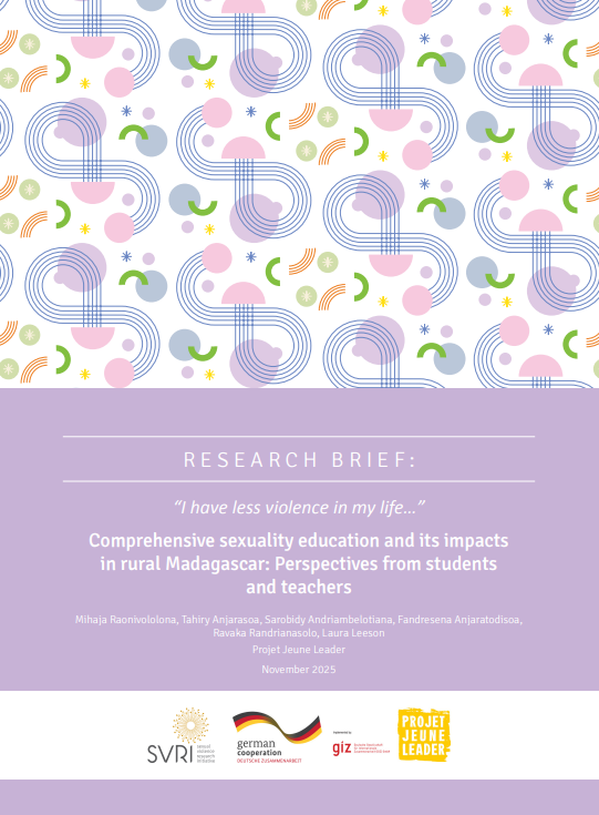 Brief 7 Comprehensive Sexuality Education In Madagascar