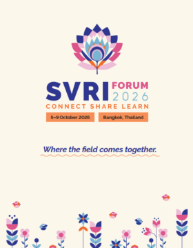SVRI Forum 2026 Brochure Cover