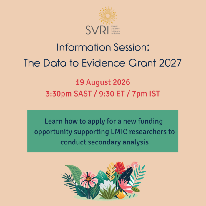 Webinar Data To Evidence Grant 2027